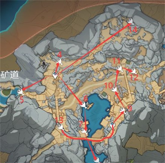 原神在哪里能找到流明石原矿 原神流明石原矿位置坐标分享